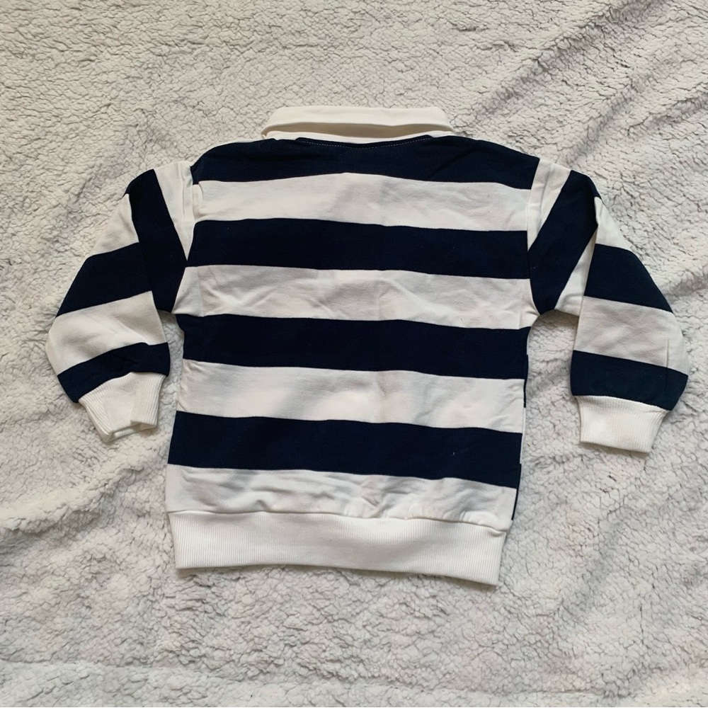 Pat Pat 2-piece Toddler Boy Stripe Polo shirt and Grey Pants Set | 3Y | NEW!! - Picture 8 of 12